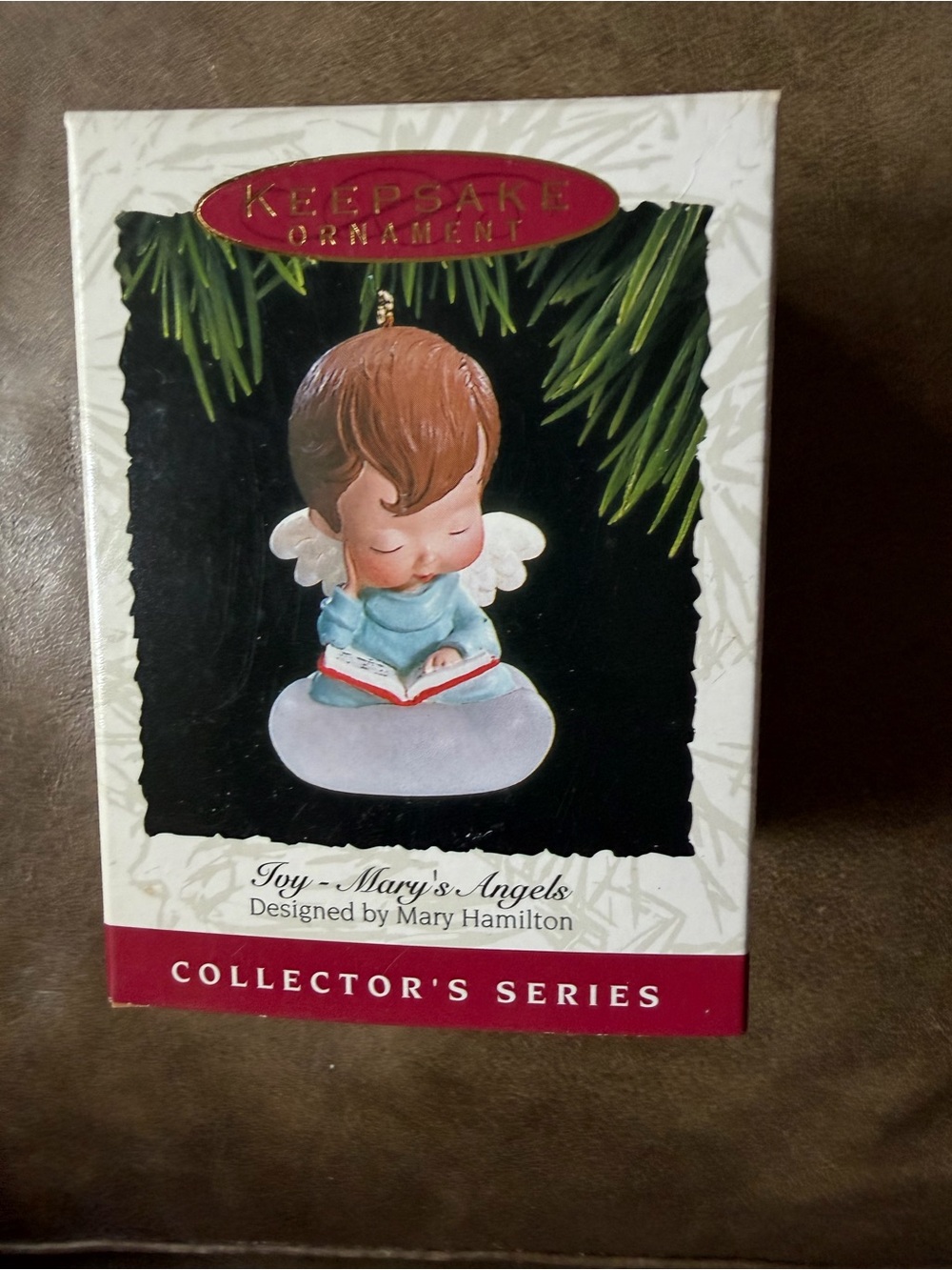 Hallmark Joy Mary's Angels Keepsake Ornament Collectors Series Mary Hamilton NIB